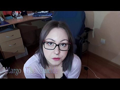 ❤️ Sexy Girl with Glasses Sucks Dildo Deeply on Camera ️  Sex pada kami ❤